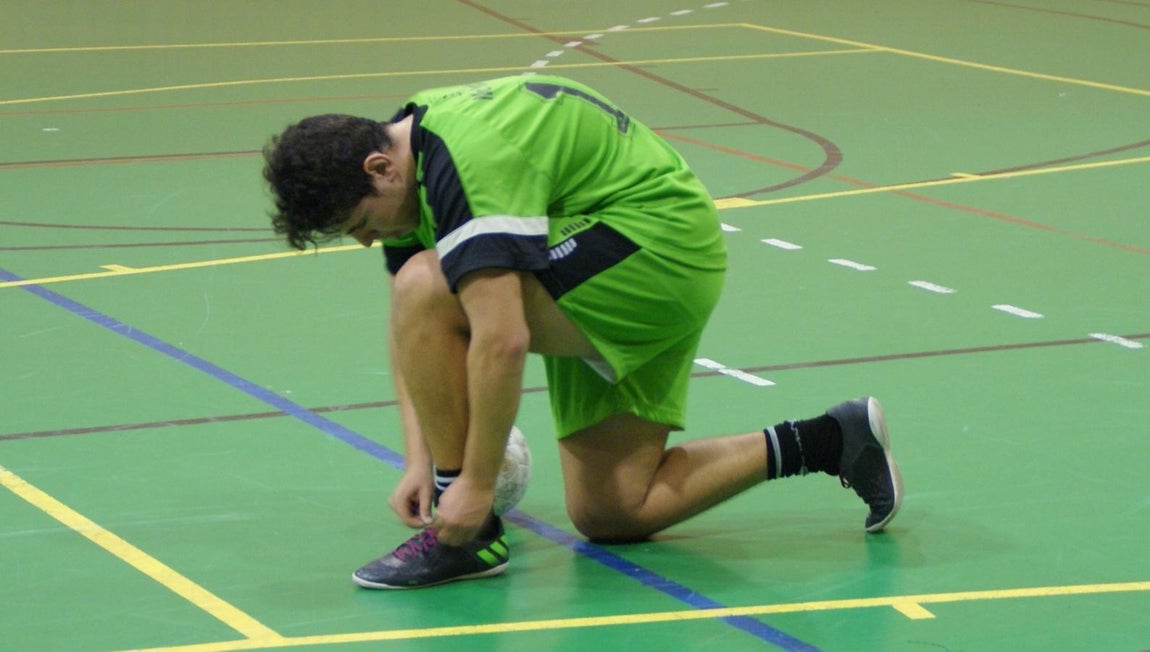 Las mejores imágenes del partido de fútbol sala entre Jesús María y BVM Irlandesas