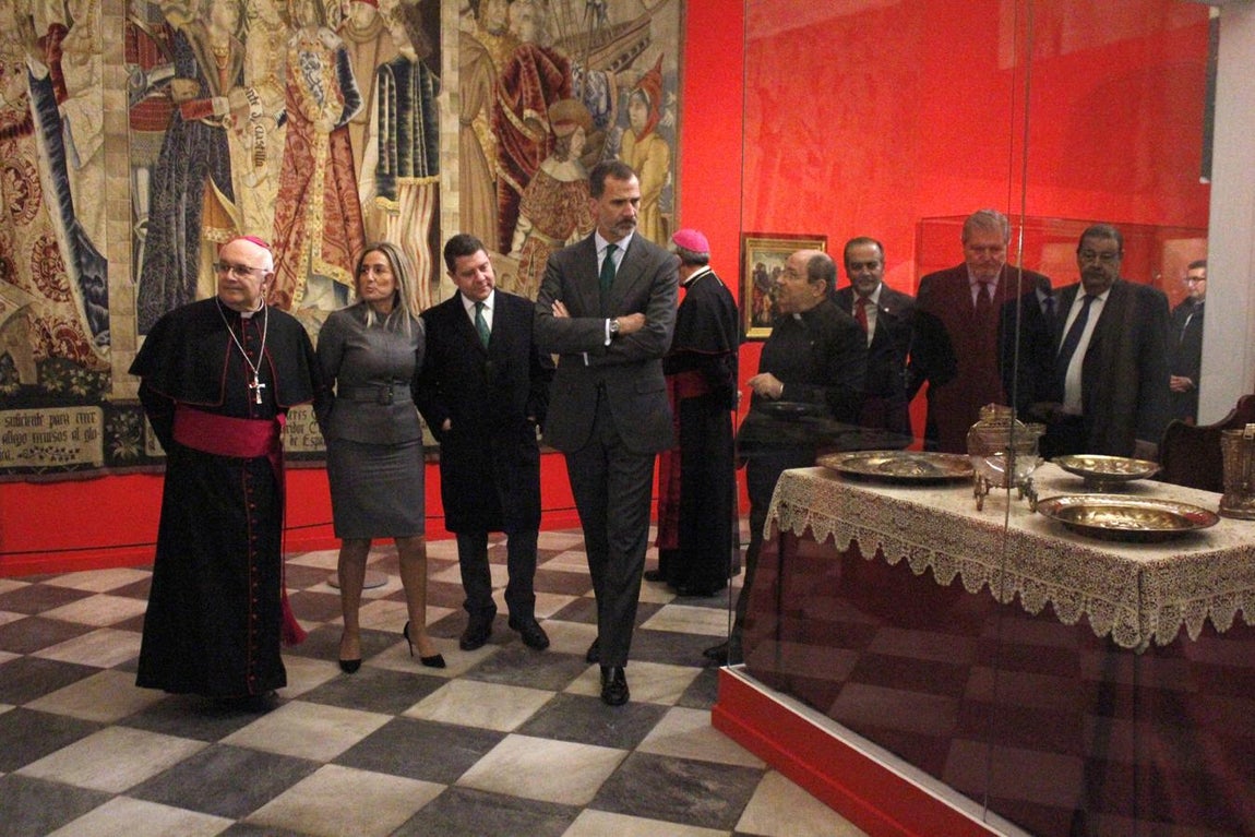 La visita de Felipe VI a Toledo, en imágenes