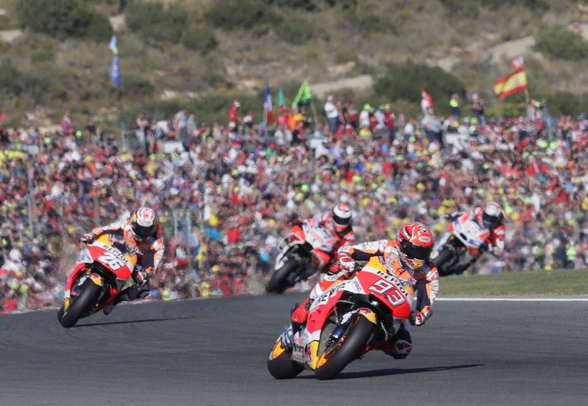 Las mejores imágenes del título de Marc Márquez