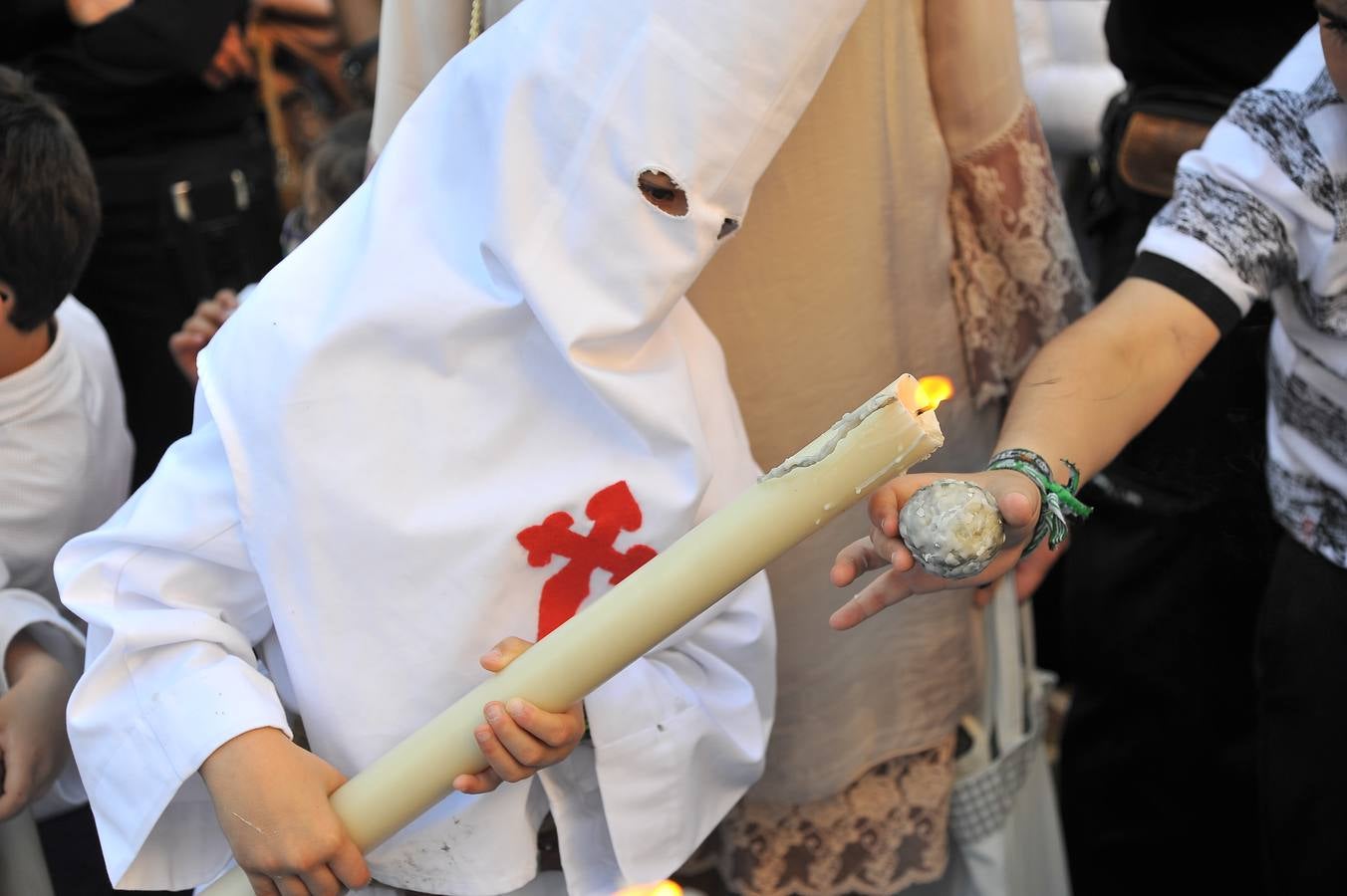 Nazarenos en la Semana Santa