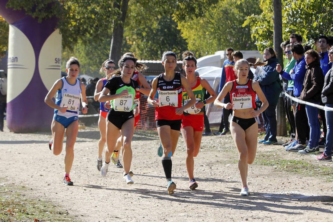 Ángel Ronco y Marta Silvestre ganan el cross nacional Espada Toledana