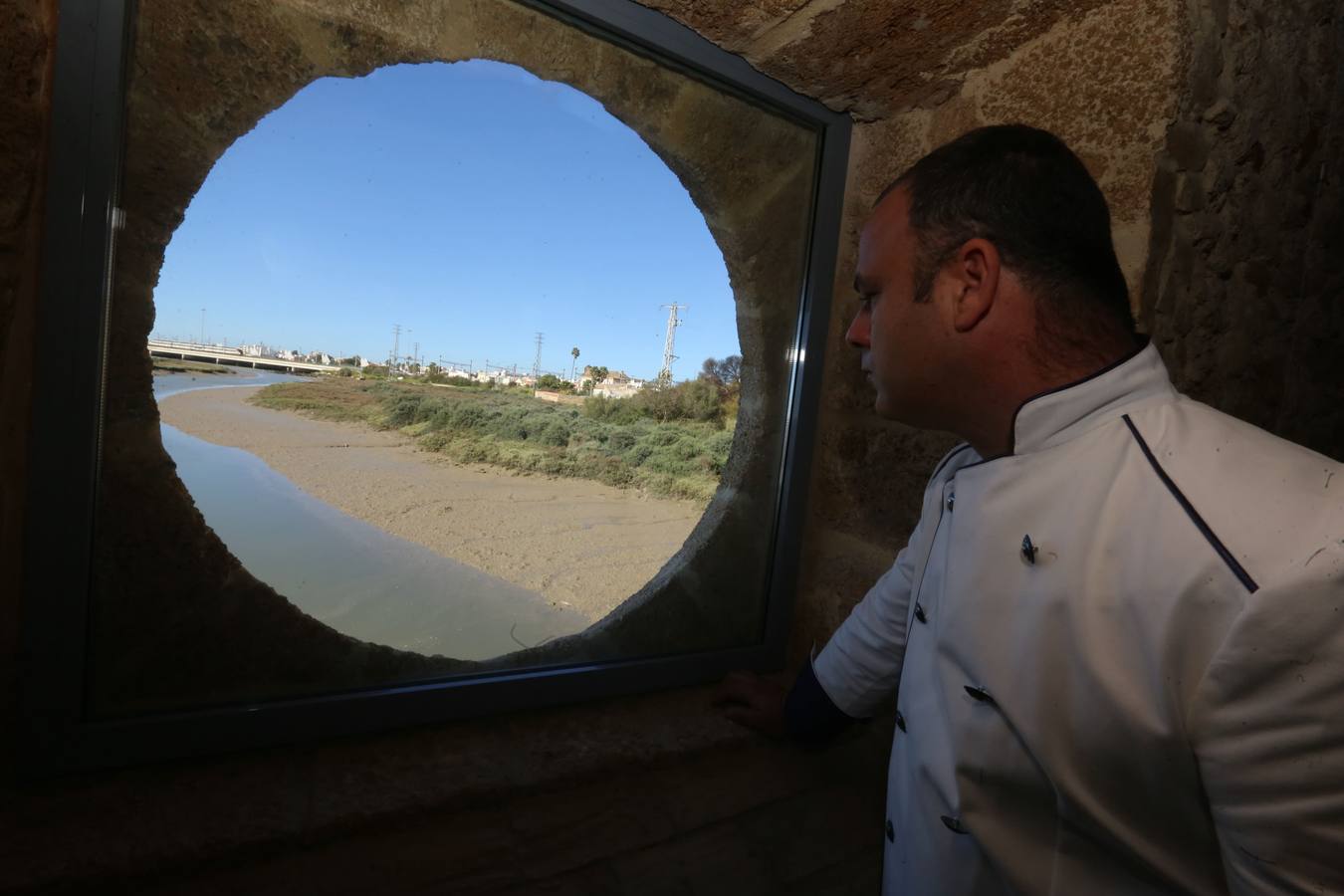 Ágel León en Aponiente en el Molino de Mareas en El Puerto