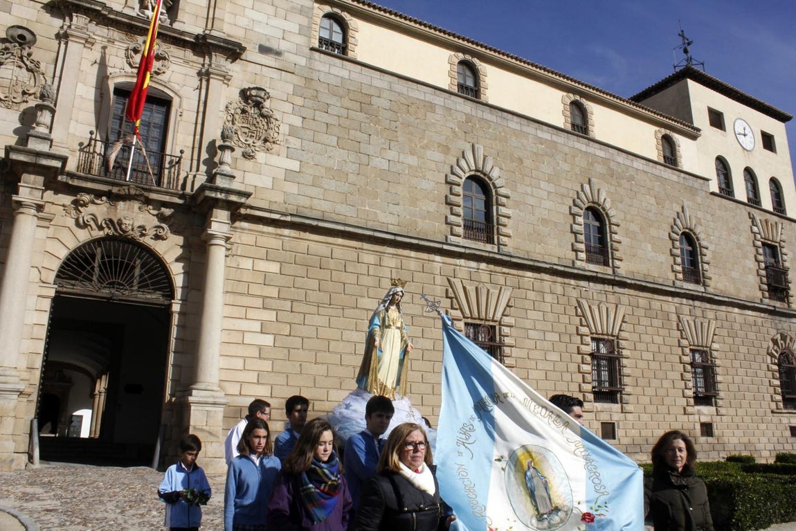 El colegio Tavera de Toledo, de procesión