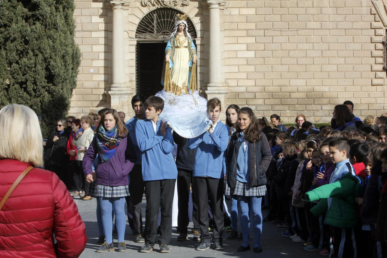 El colegio Tavera de Toledo, de procesión