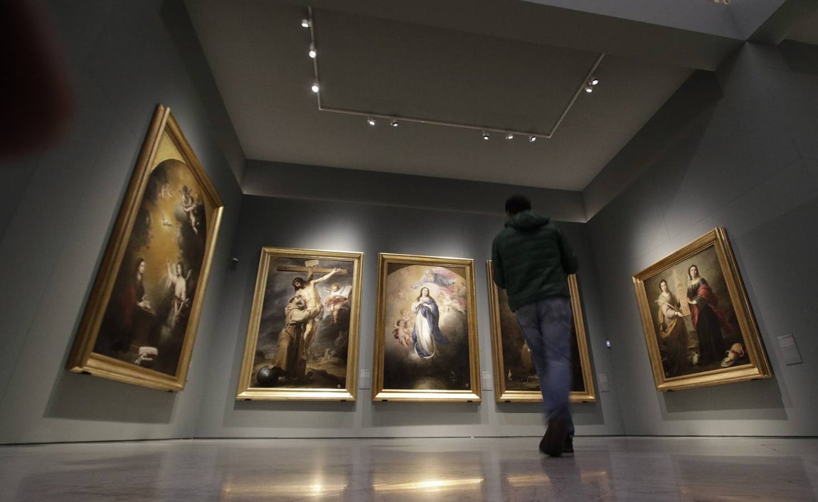 «Murillo y los Capuchinos de Sevilla», en imágenes