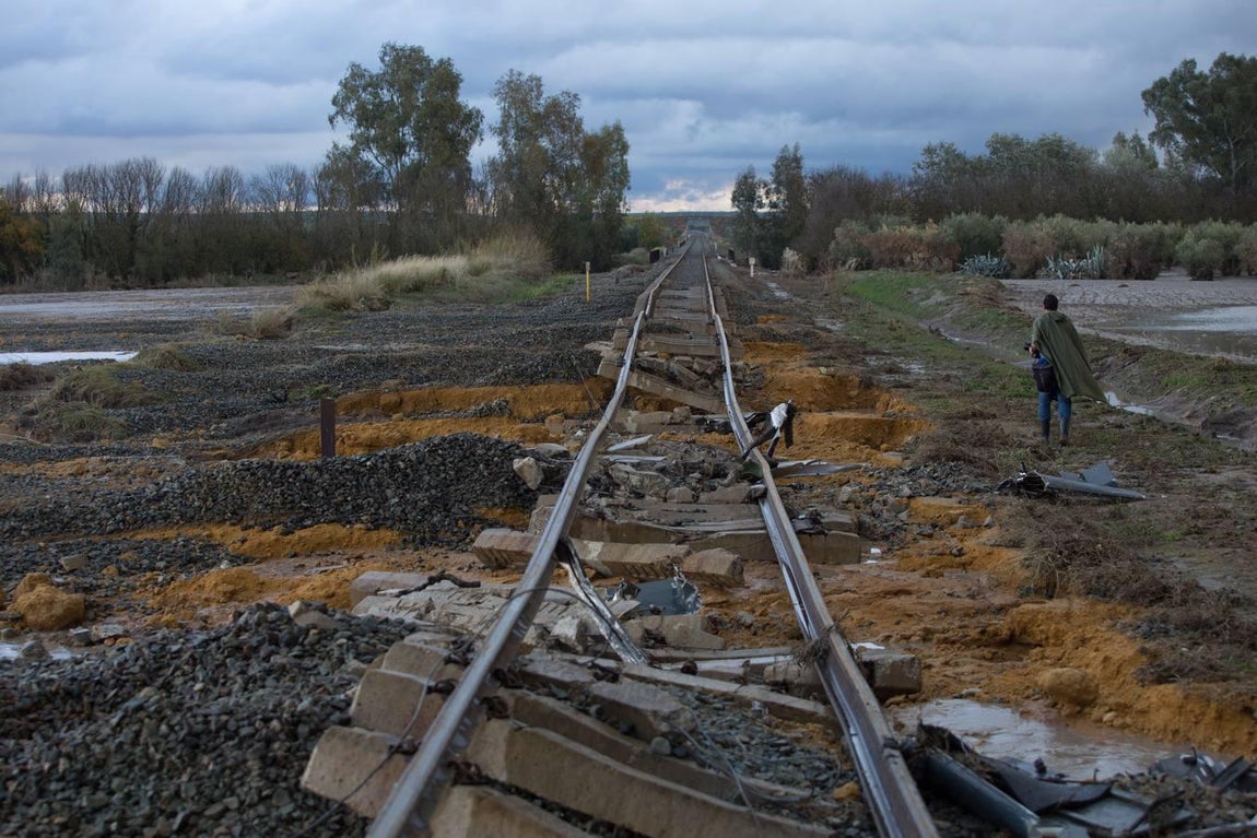 El accidente del tren Málaga-Sevilla en Arahal, en imágenes