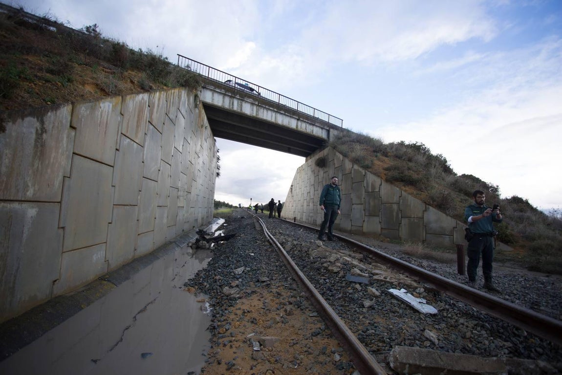 El accidente del tren Málaga-Sevilla en Arahal, en imágenes