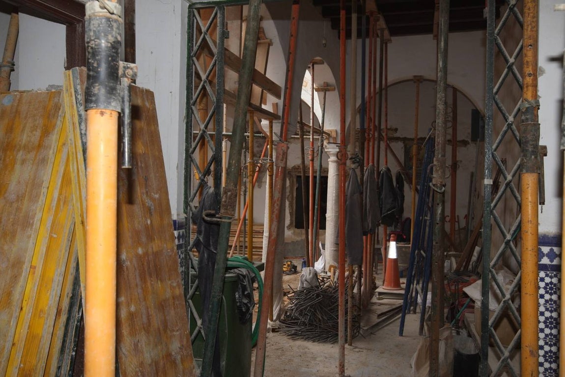 Se inician los trabajos en la Casa del Capellán del Monasterio de Santa María