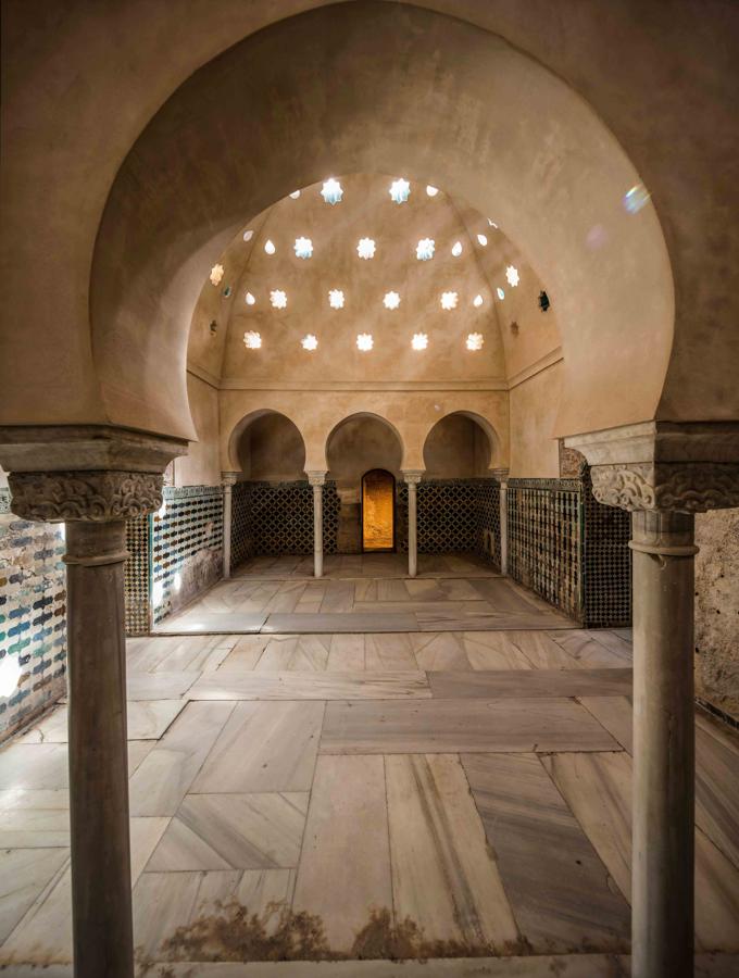 Así eran los majestuosos baños de los Reyes Católicos en la Alhambra de Granada