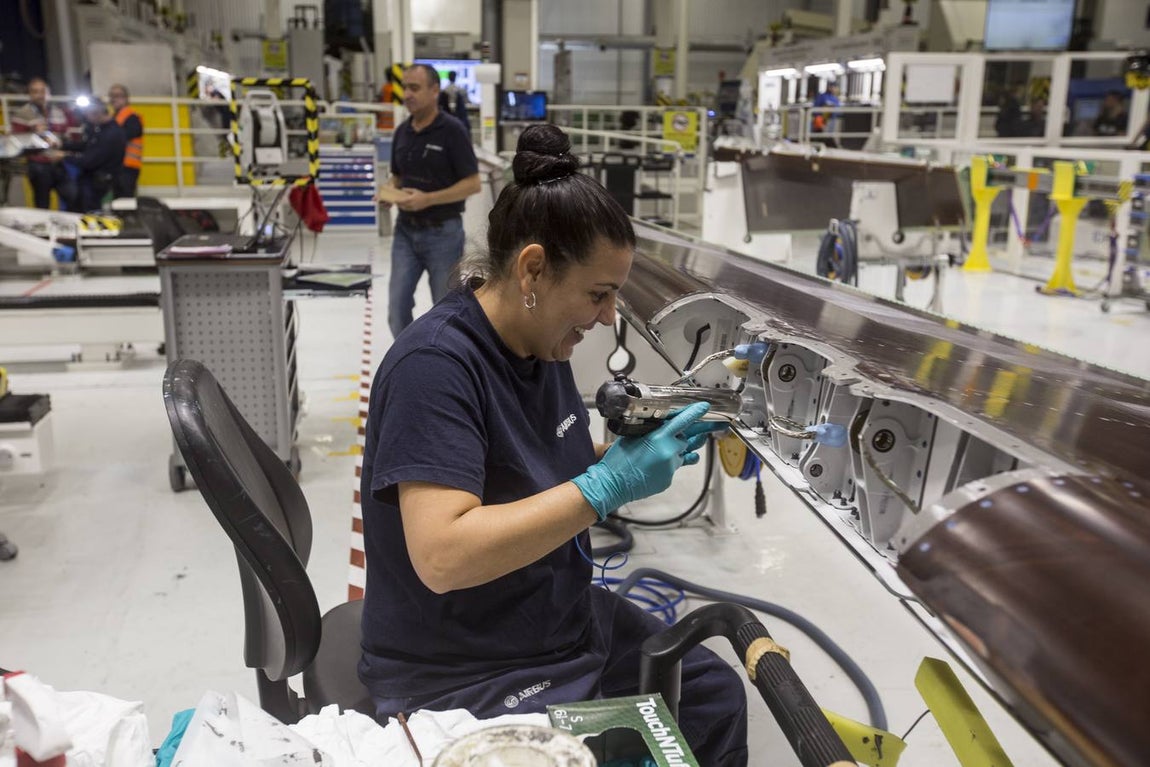 Fotos: Airbus Puerto Real, a la vanguardia de la innovación