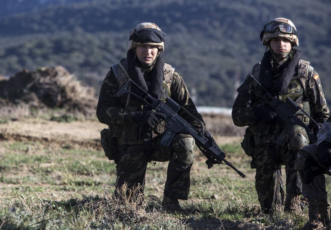 Dentro del ejercicio Marfibex de la Armada Española (II)