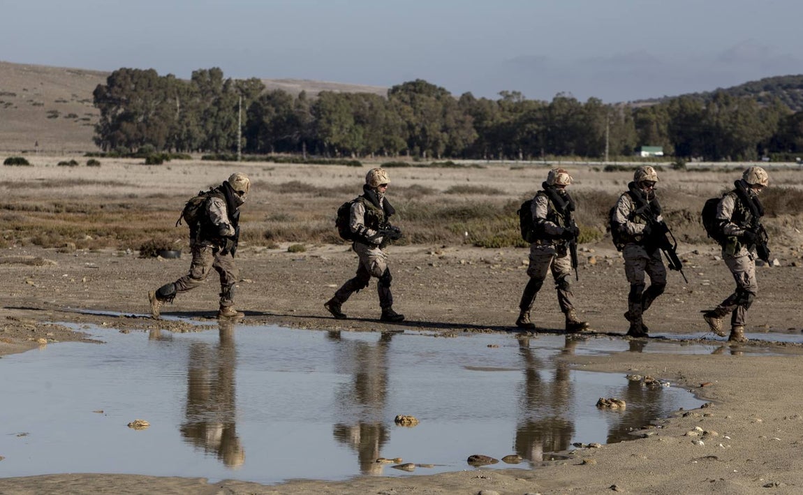 Dentro del ejercicio Marfibex de la Armada Española (II)