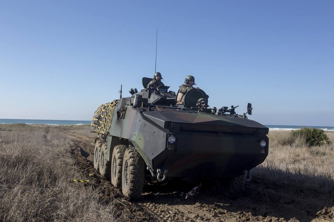 Dentro del ejercicio Marfibex de la Armada Española (II)