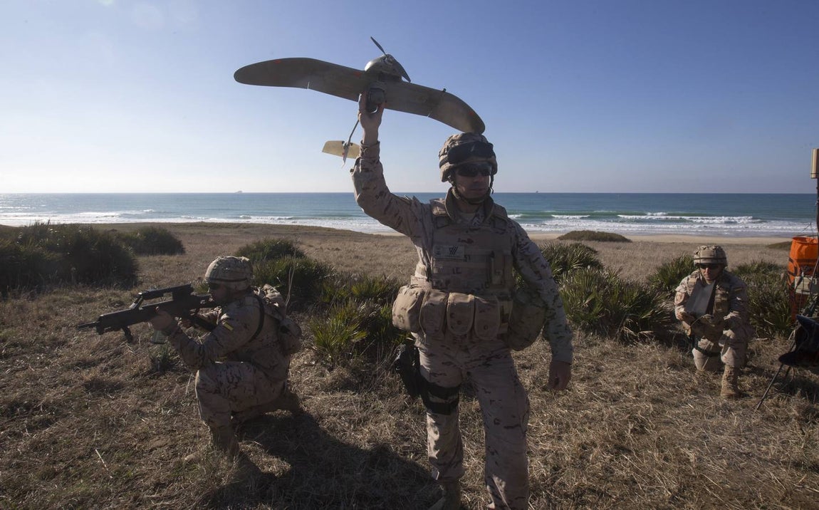 Dentro del ejercicio Marfibex de la Armada Española (II)