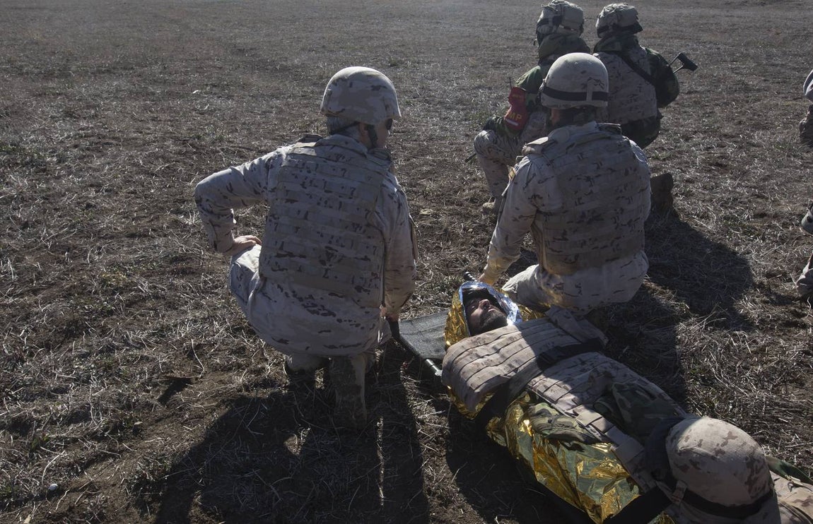 Dentro del ejercicio Marfibex de la Armada Española (II)