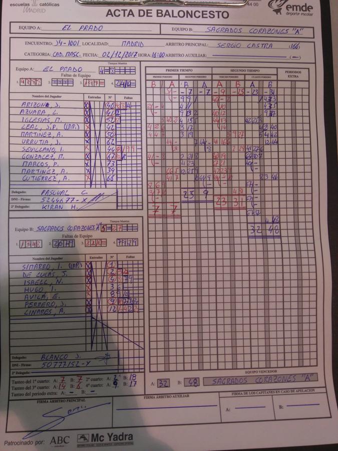 Las mejores imágenes del partido entre El Prado y Sagrados Corazones &quot;A&quot;