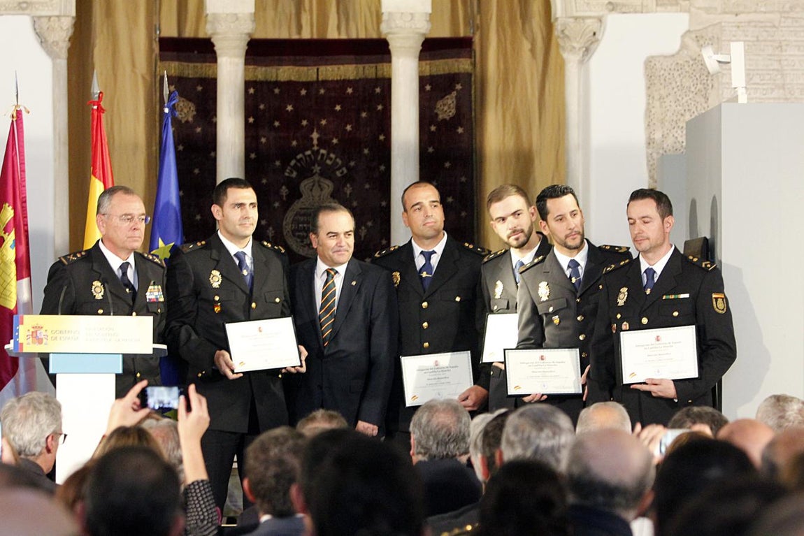 En imágenes: el acto institucional de la Constitución española en Toledo