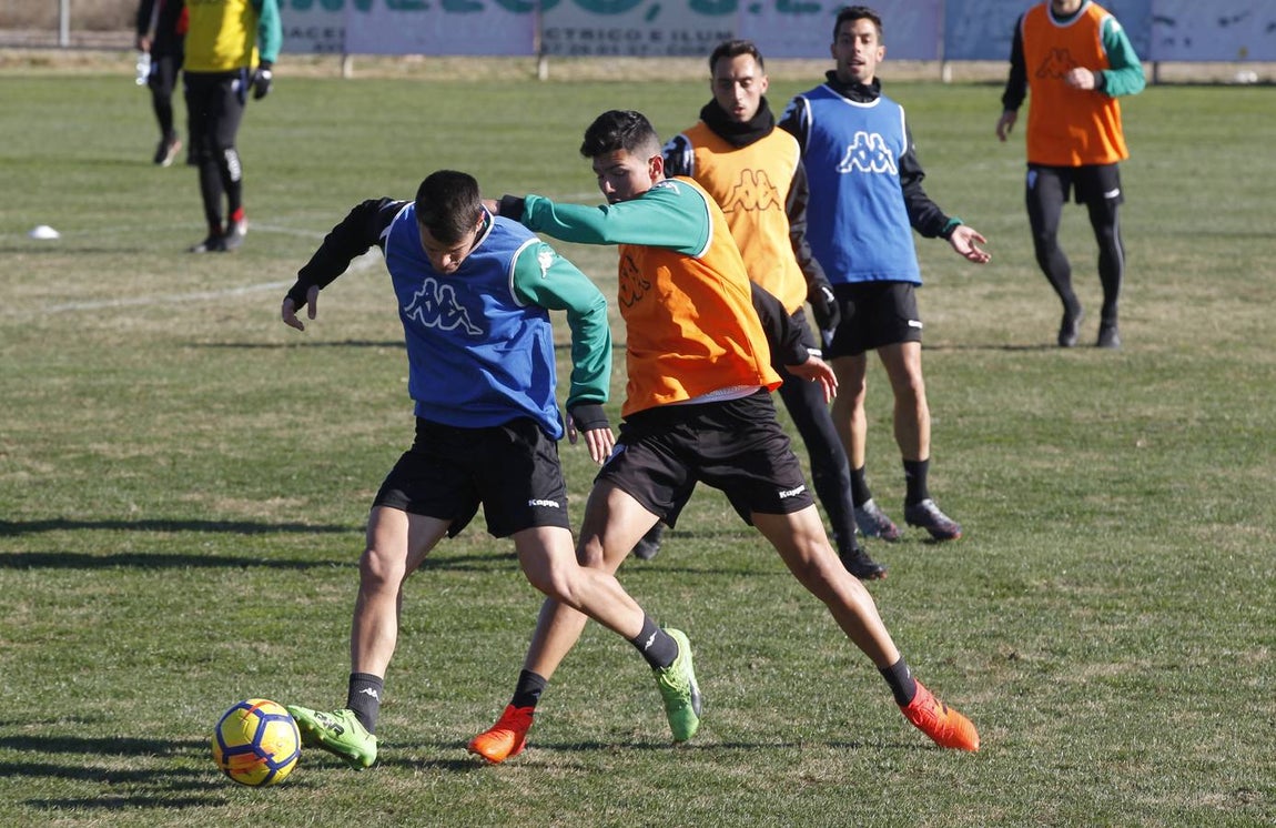 Imágenes del primer día de Jorge Romero como técnico del Córdoba CF