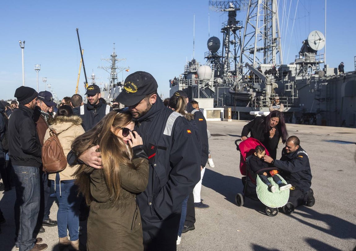 La fragata &#039;Santa María&#039; parte hacia la operación &#039;Sophia&#039; (II)