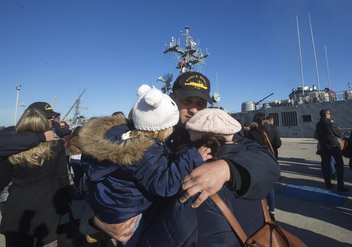 La fragata &#039;Santa María&#039; parte hacia la operación &#039;Sophia&#039; (II)