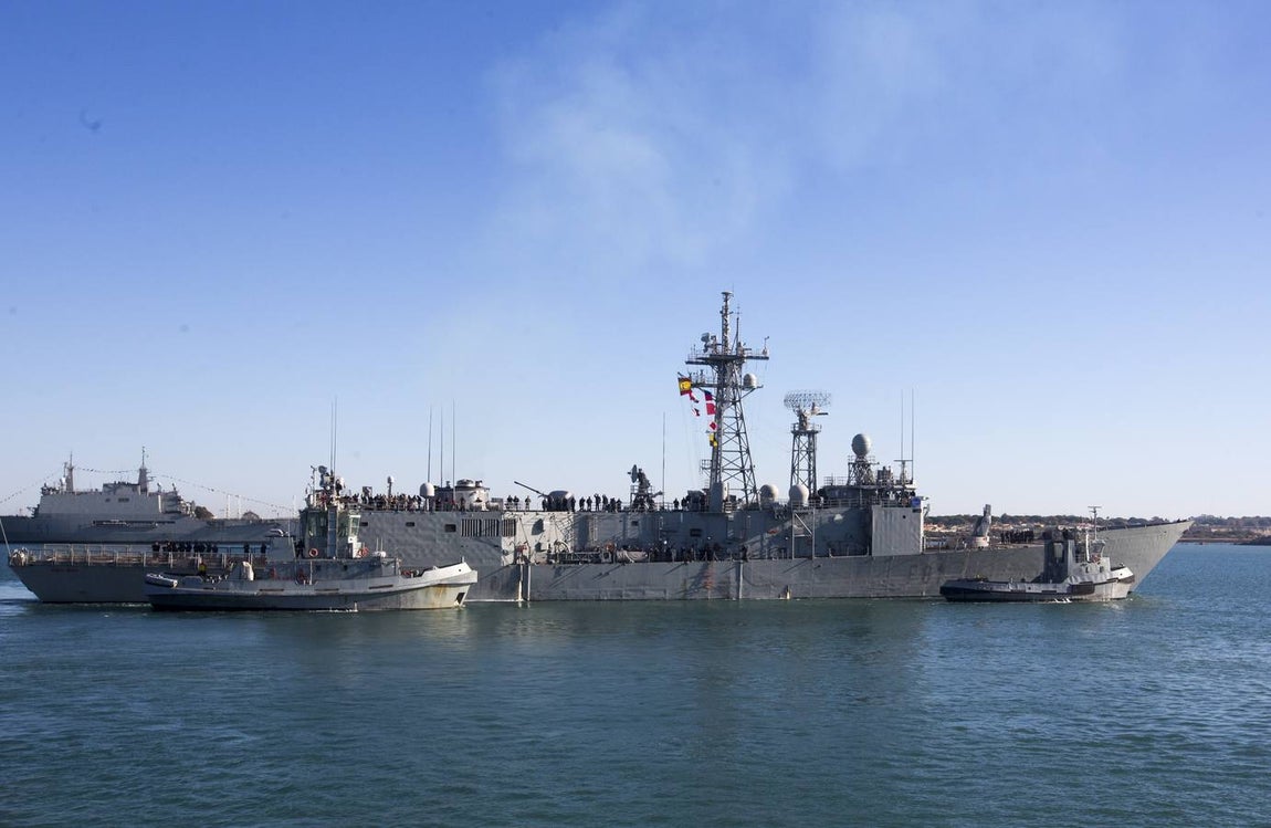 La fragata &#039;Santa María&#039; parte hacia la operación &#039;Sophia&#039; (II)