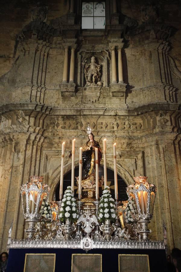 La procesión de la Inmaculada Concepción, en imágenes