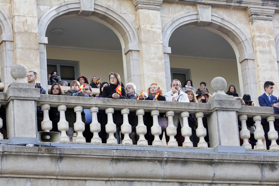 El acto castrense de la Academia de Infantería, en imágenes
