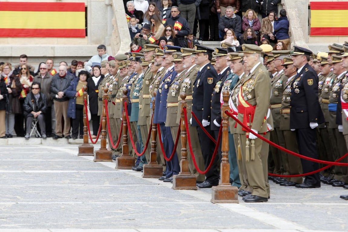 El acto castrense de la Academia de Infantería, en imágenes