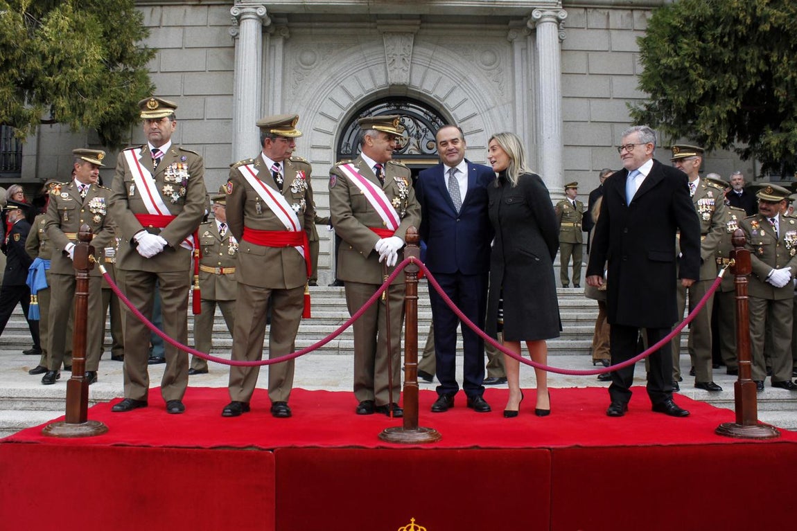El acto castrense de la Academia de Infantería, en imágenes