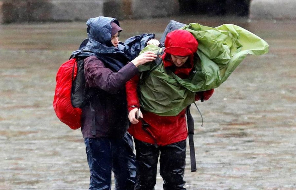 La borrasca atlántica Ana agita a España