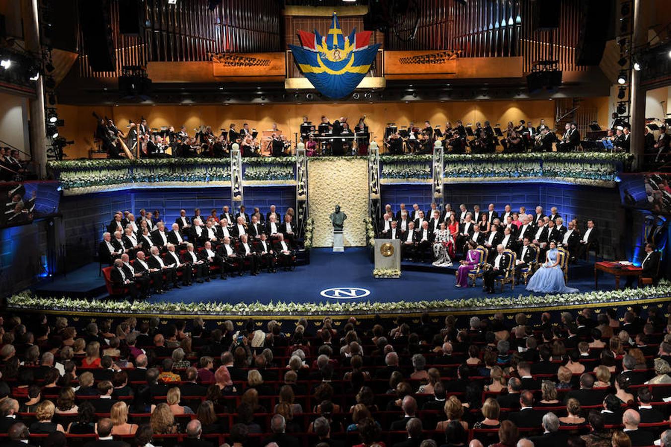 Sala de la ceremonia de los Premios Nobel. 