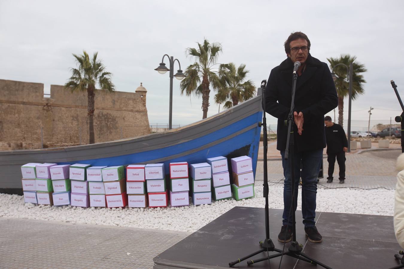 Fotos: Exposición permanente de la patera que arribó en Cádiz