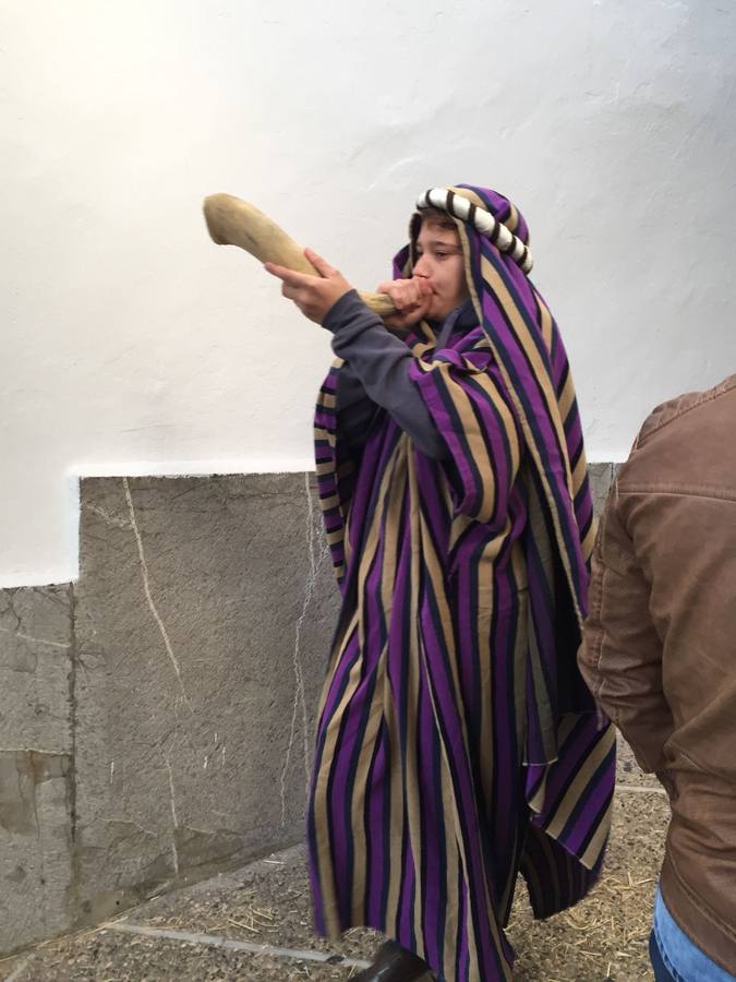 Belen viviente en Medina. 