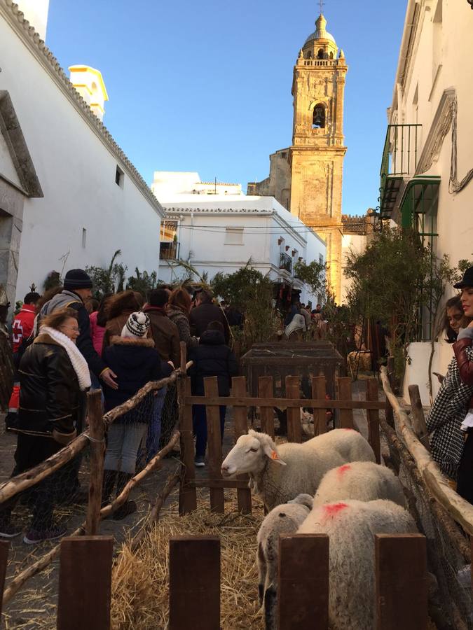 Belen viviente en Medina. 