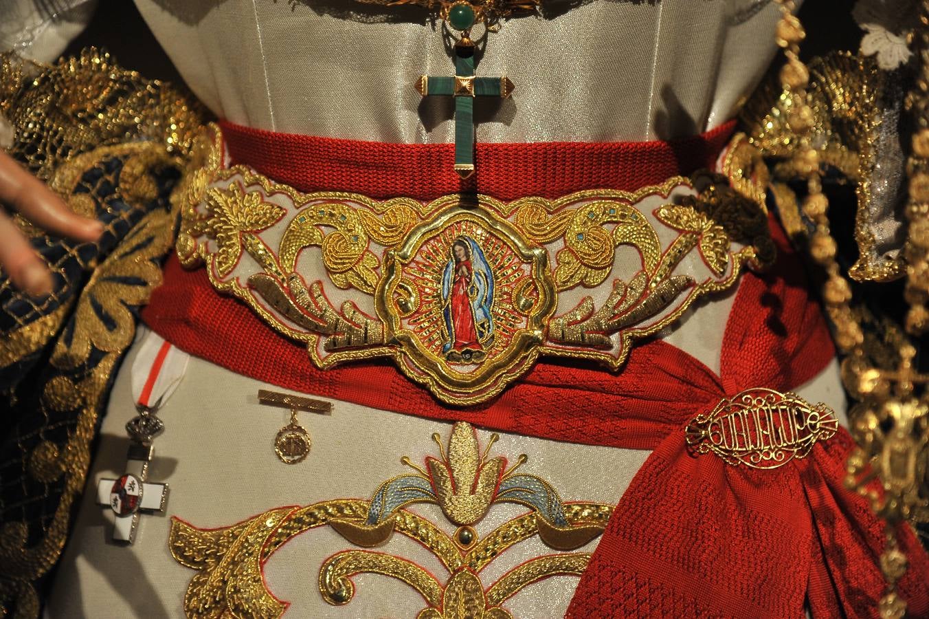 Galería del besamanos de la Virgen de Guadalupe