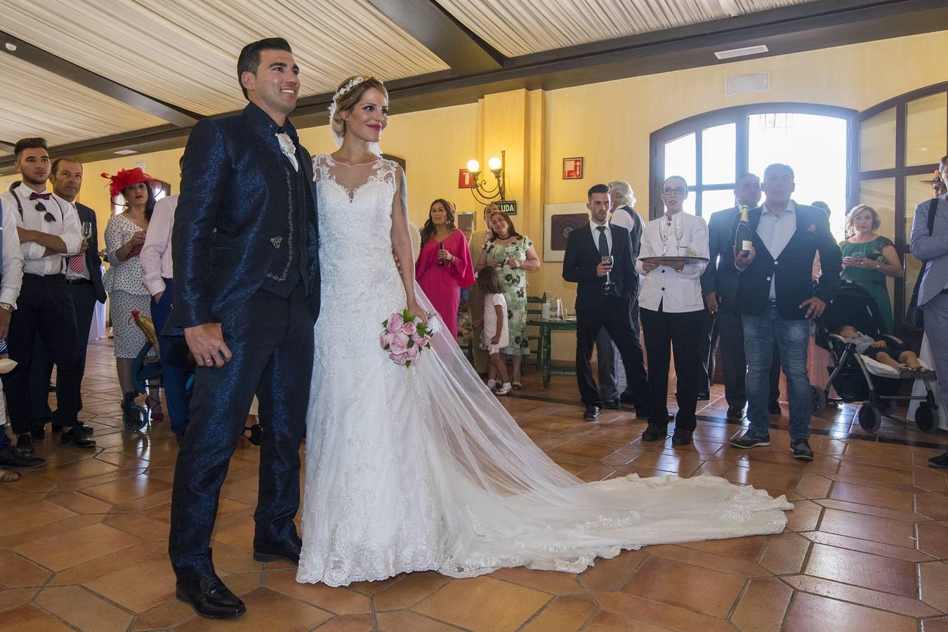 El futbolista José Antonio Reyes contrajo matrimonio con su novia Noelia Reyes en Utrera