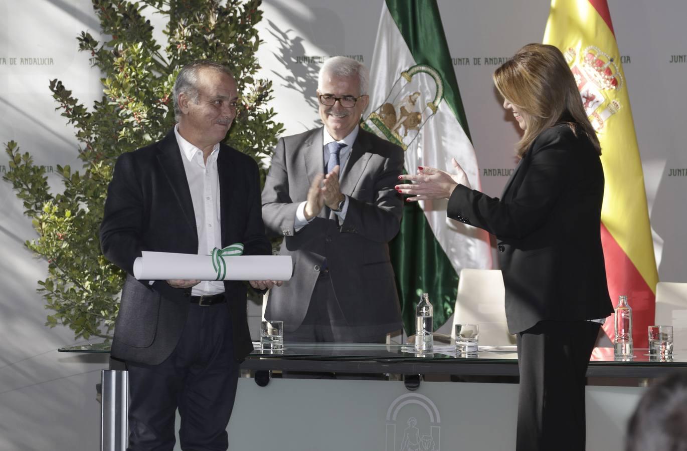 Tom Martín Benítez, presentador del programa de Canal Sur «La hora de Andalucía»