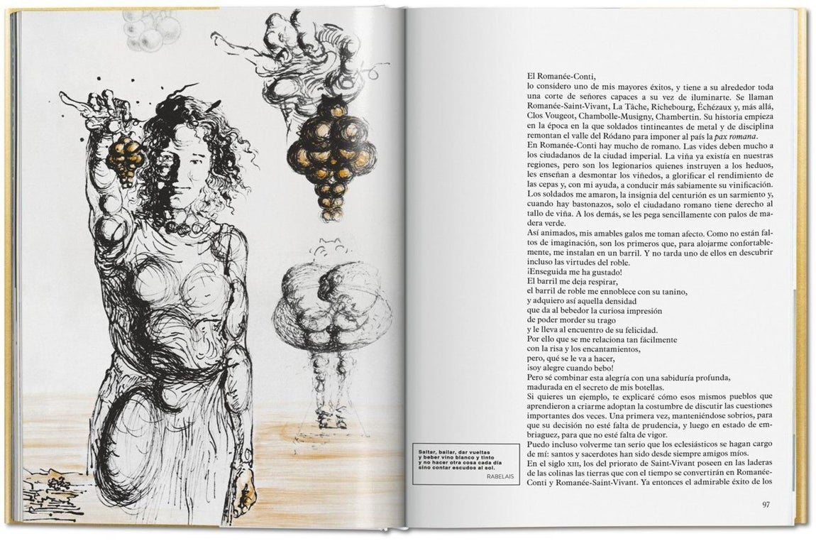 «Los vinos de Gala». Con la primera parte, el lector se adentra en una decena de las grandes regiones vinícolas del mundo para descubrir los de la Champaña, Burdeos, Jerez, Châteauneuf-du-Pape, Romanée-Conti o California y algunas de las botellas más excelsas, y caras, del mercado.