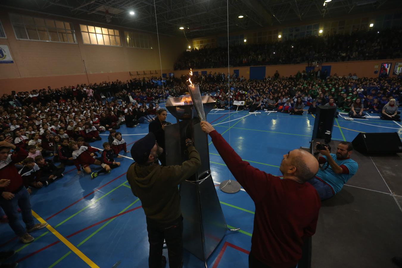 FOTOS: La antorcha olímpica llega a San Felipe Neri