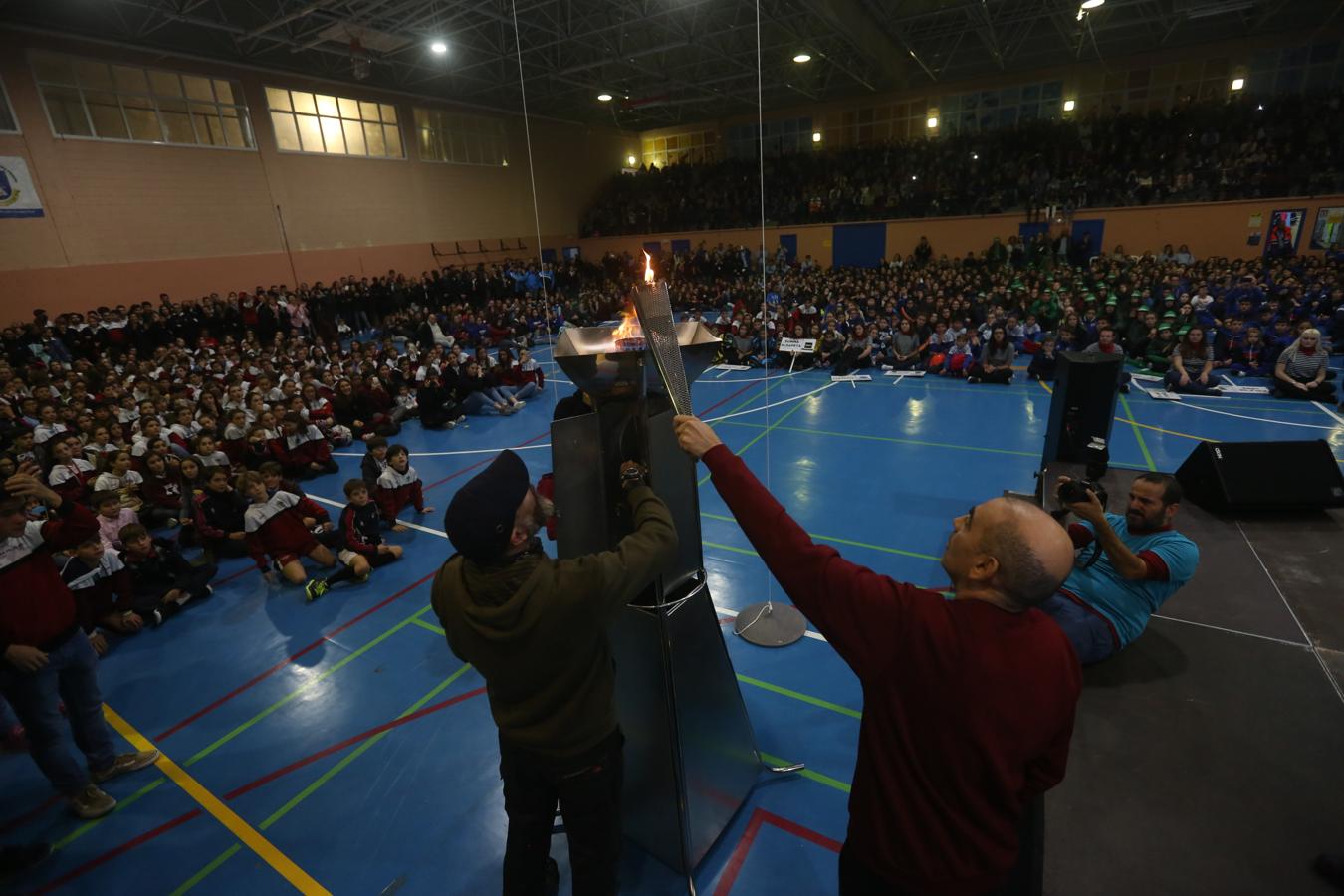 FOTOS: La antorcha olímpica llega a San Felipe Neri