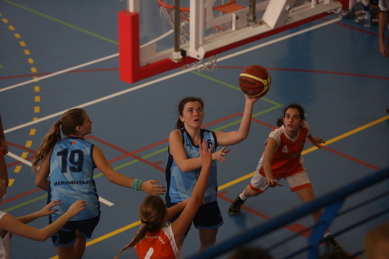 Fotos: Balonmano en Mirandilla. Olimpiadas Marianistas (I)