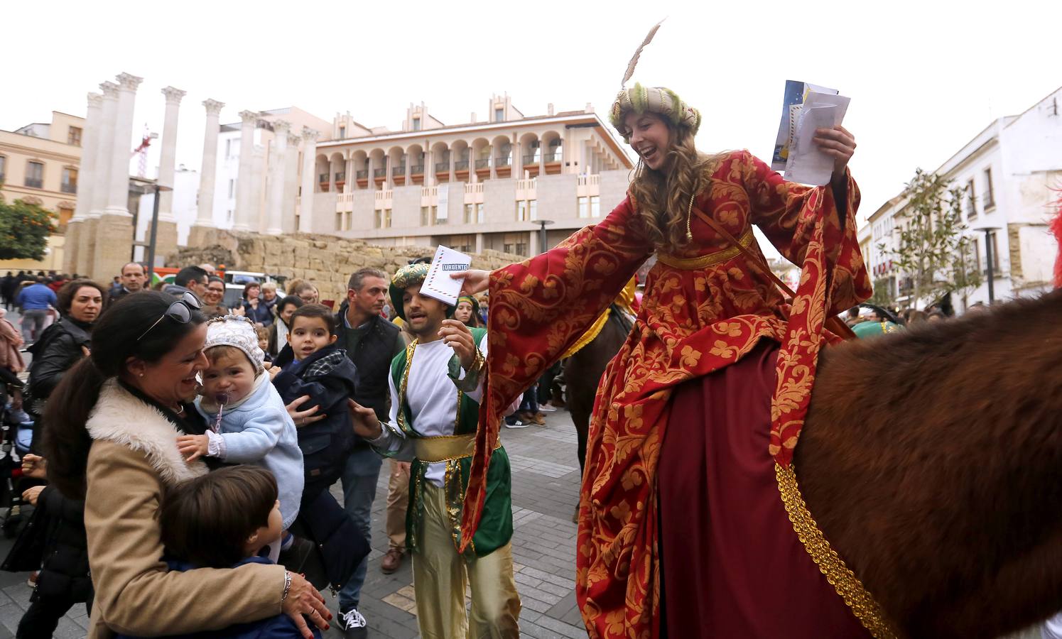 Las mejores imágenes de la visita de la cartera real a Córdoba