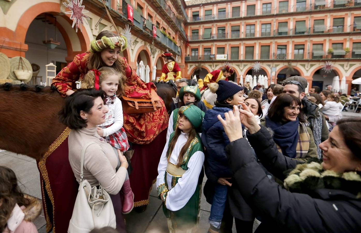 Las mejores imágenes de la visita de la cartera real a Córdoba