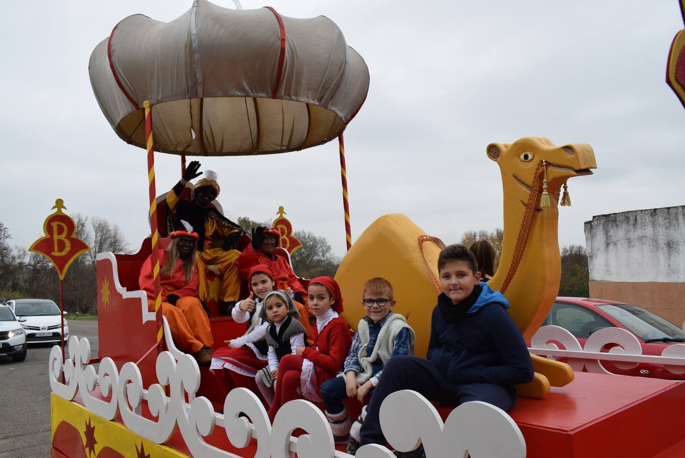 En imágenes, los primeros Reyes Magos en Córdoba