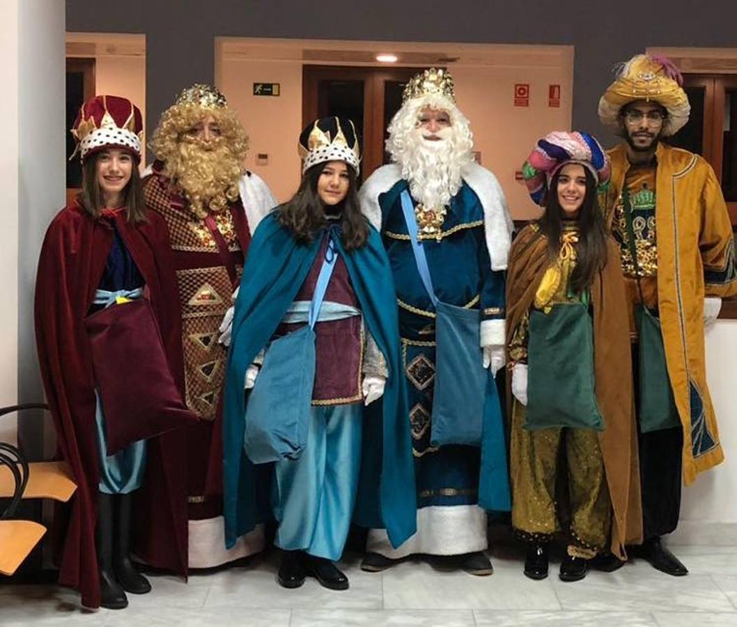 Los Reyes Magos y sus pajes, en la localidad toledana de Bargas