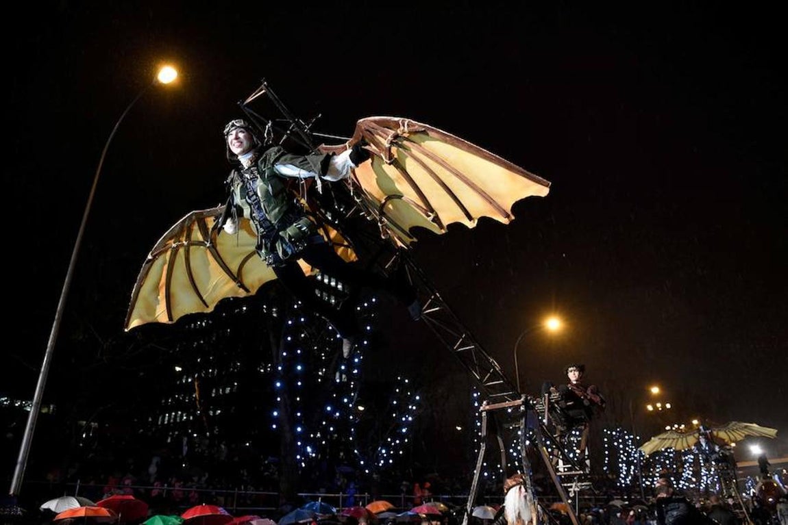 La cabalgata de los Reyes Magos de Madrid, en imágenes