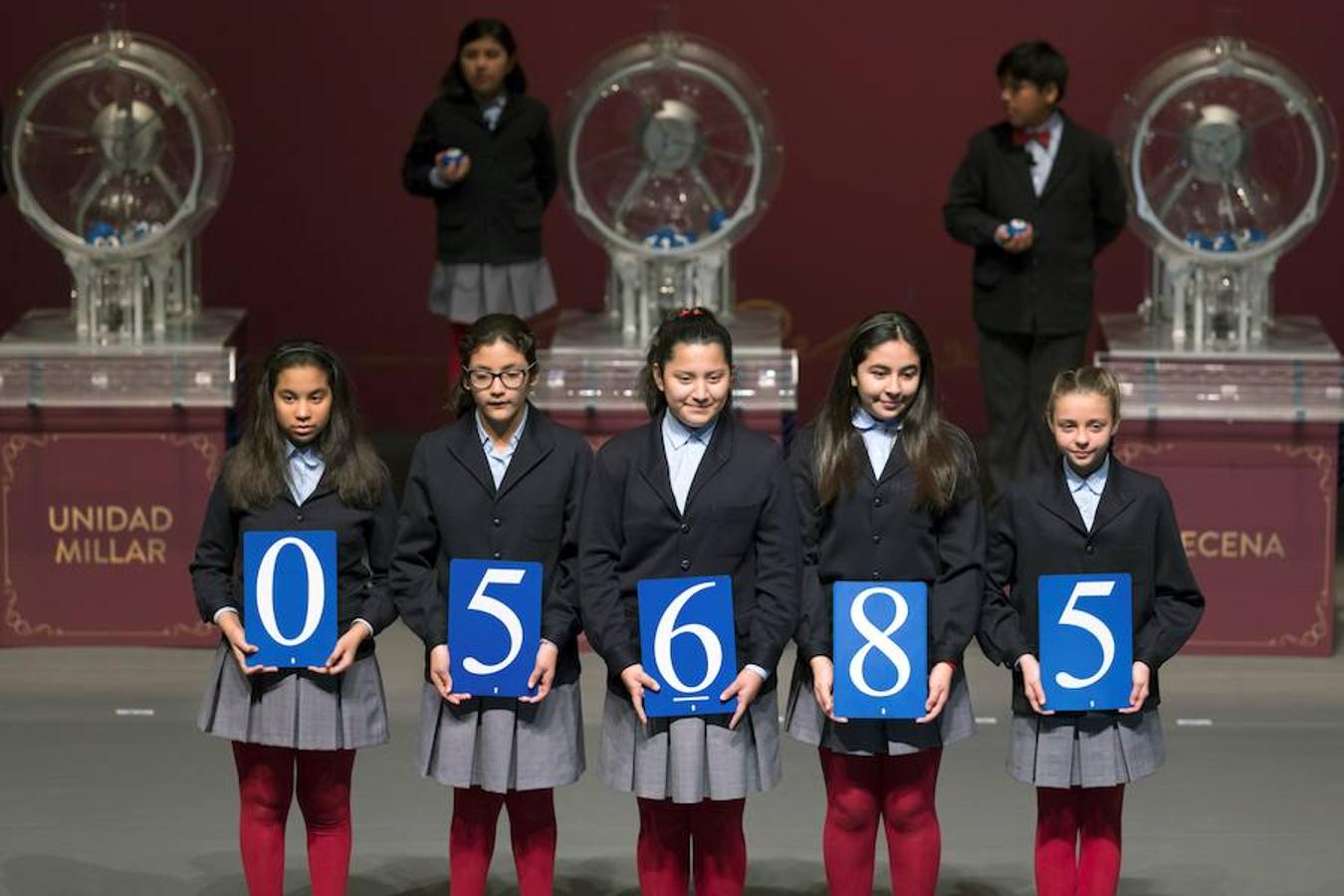 El primer premio de la Lotería del Niño ha caído íntegramente en Bilbao. 