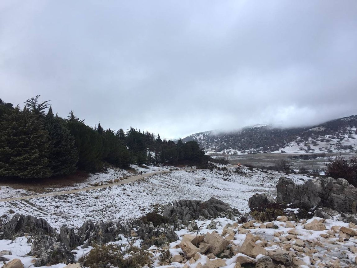 La primera nevada del año en Córdoba, en imágenes