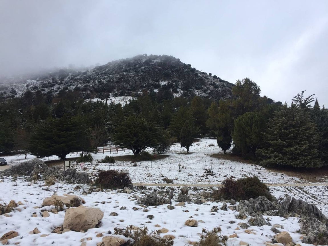 La primera nevada del año en Córdoba, en imágenes