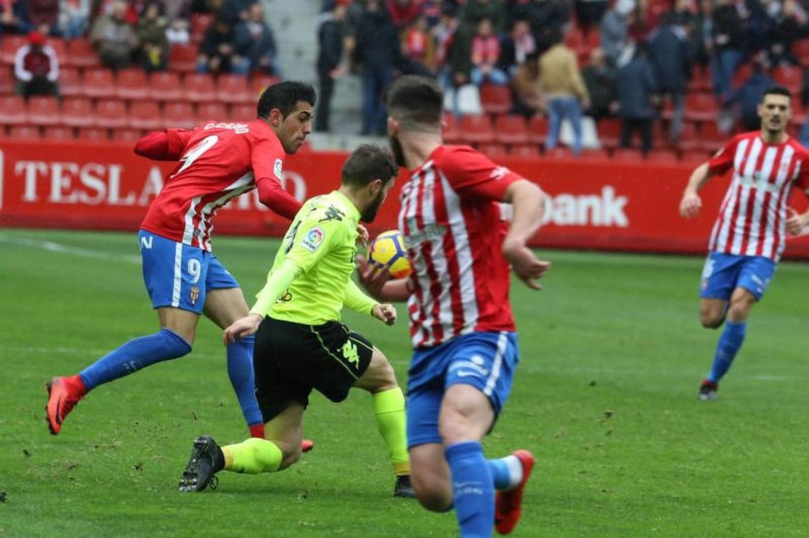 El Sporting de Gijón-Córdoba CF, en imágenes